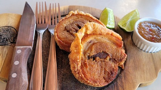 Imagem Rocambole de torresmo é bom