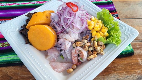 Imagem Delicioso peruano do Francês