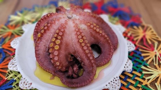 Imagem Polvo na pressão