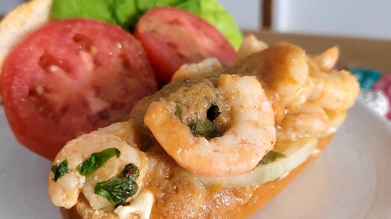 Imagem Sanduíche camarão, vamos fazer?