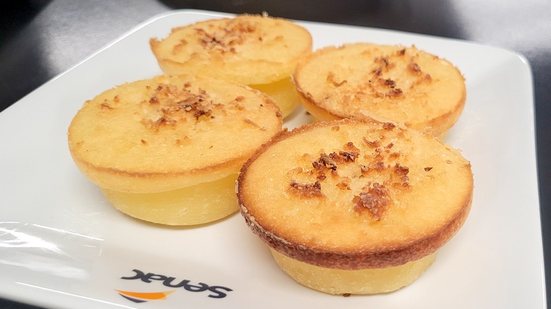 Imagem Zero glúten: Bolo de macaxeira de liquidificador