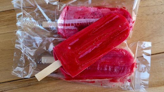 Imagem Raspadinha de maçã, versão picolé