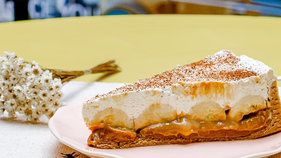 Imagem Torta Banoffe, campeã de agosto