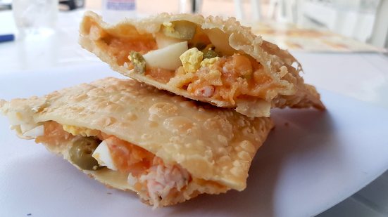 Imagem Pastel de camarão, uma paixão