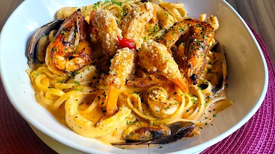 Imagem Comidas do mar, é com Thaisa