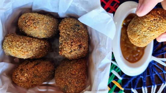 Imagem Melhores croquetes são os do mar
