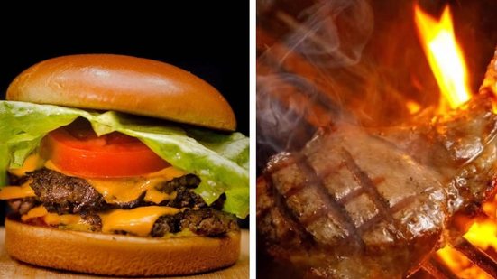 Imagem Sábado, dia de churrasco e hambúrguer