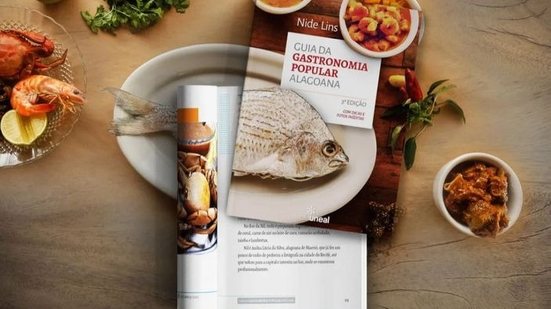 Imagem Promoção do Guia de Gastronomia Popular Alagoana na Bienal