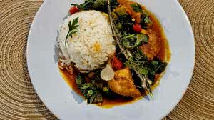 Imagem Frango com quiabo, executivo “minheirin” bão!