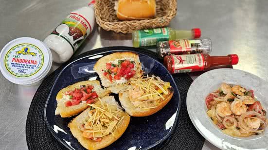 Imagem Sanduíche de camarão