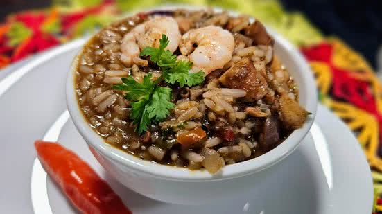 Imagem Arroz de polvo da Bianca, sucesso do mar