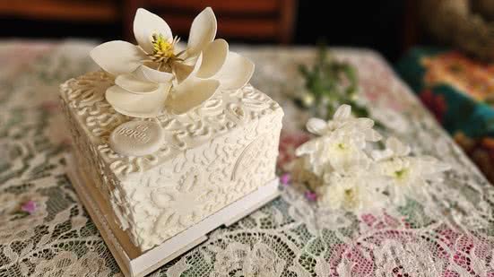 Imagem Bolo de noiva, sabor de amor