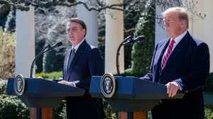 Moraes nega autorização para Bolsonaro ir à posse de Trump - Reprodução / Arquivo / Presidência da República