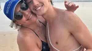 Daniel, filho de Gisele, lamentou morte da mãe em publicação nas redes sociais - Instagram / Daniel Mello