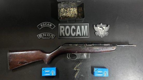 Imagem Polícia Militar apreende 22 armas durante a última semana de novembro