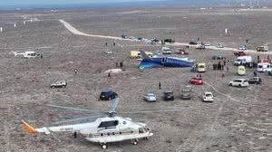 Imagem Avião com 62 passageiros fabricado pela Embraer cai no Cazaquistão