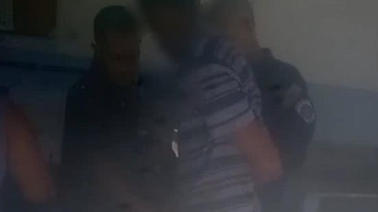 O suspeito foi preso pela Guarda Municipal dentro da creche - Cortesia