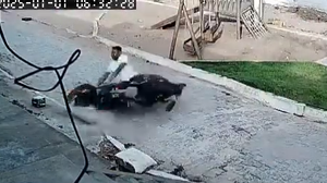 O acidente foi registrado nessa quarta-feira (1°) - Foto: Reprodução