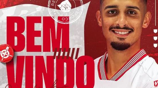 Danielzinho foi anunciado pelo CRB no dia 04 de janeiro - Divulgação/CRB