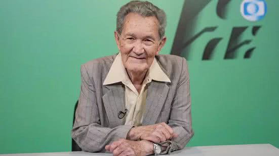 João Baptista Bellinaso Neto, o Léo Batista, tinha 92 anos - Foto: Reprodução/TV Globo