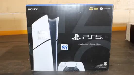 Receita adia sessão de leilão e exclui lotes com PlayStation 5 por R$ 100 - Divulgação / Receita Federal
