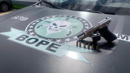 Polícia Militar de Alagoas apreende 22 armas de fogo em uma semana - Divulgação / Polícia Militar