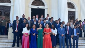 A posse dos vereadores foi presidida pelo vereador Galba Netto, atual presidente da casa - Foto: Théo Chaves