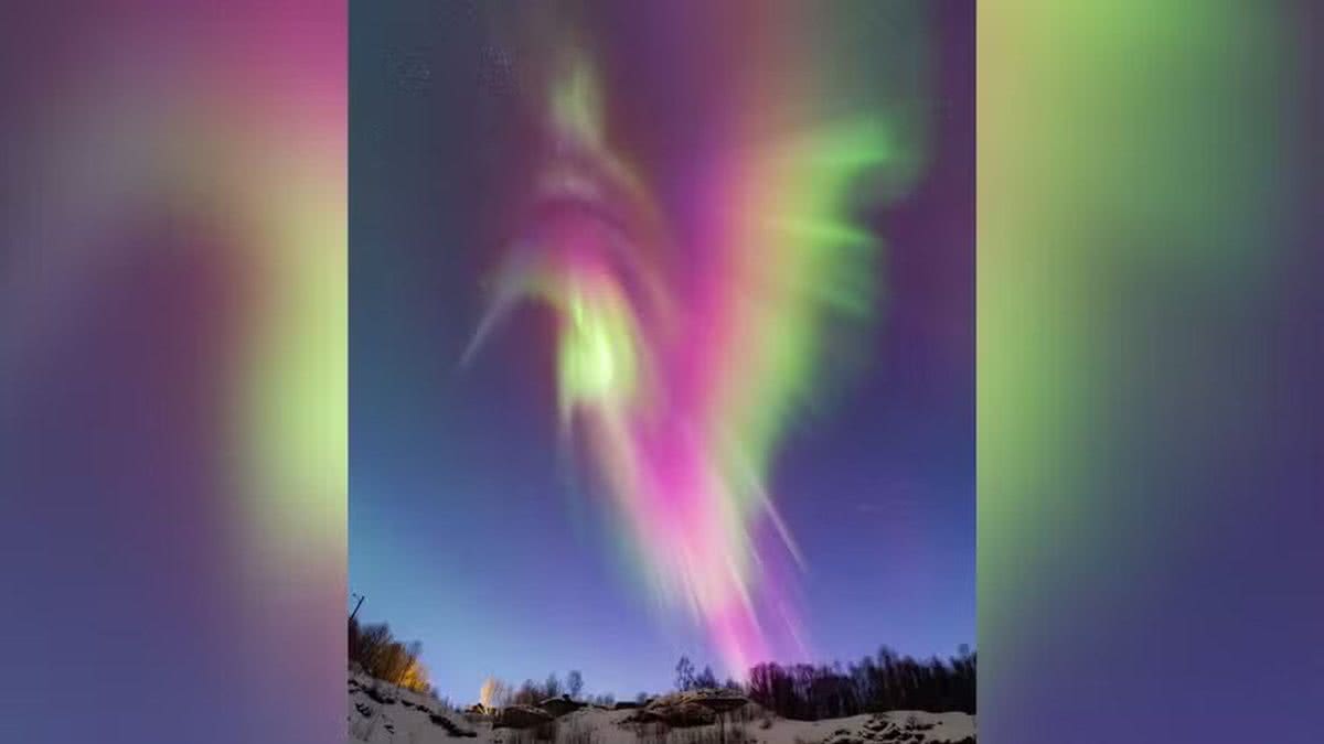 Imagem do dia da Nasa é registro impressionante de aurora beija-flor na ...