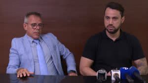 Welton Roberto, advogado, e o cliente, Marcello Gusmão - Foto: Reprodução