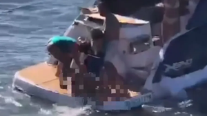 Imagem Criança morre e pai fica gravemente ferido em acidente com lancha no Gunga