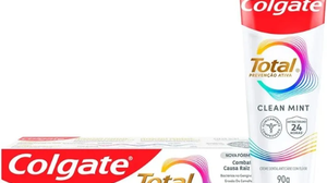 Agência suspendeu todos os lotes do Creme Dental Colgate Total Clean Mint, produto da empresa que substitui a linha Total 12 da marca. - Foto: Divulgação