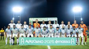 Última partida de Matheus Santos pelo CSA foi no empate em 1 a 1 contra o Coruripe - Allan max/CSA