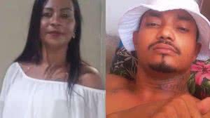 Jusineia e José Erivaldo mantinham uma relação abusiva - Montagem