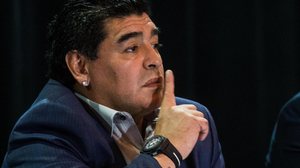 Homem carregou Diego Maradona nos ombros durante celebração da Copa de 1986 - Danilo Verpa / Folhapress