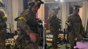 Vídeo de militares brasileiros na Ucrânia ouvindo funk gera críticas nas redes sociais - Reprodução