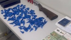 Estelionatário foragido de Alagoas é preso com arma e drogas no interior de São Paulo - Foto: Cortesia/PCAL