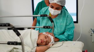 Luís Miguel foi paciente da primeira cirurgia do Programa Respirar - Foto: Cortesia Ascom Sesau/ Marco Antônio