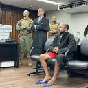 Albino Santos de Lima, o assassino em série de Maceió, durante julgamento - Foto: Eberth Lins/TNH1