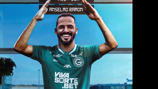 Goiás anuncia contratação do atacante Anselmo Ramon, ex-CRB - Divulgação / Goiás