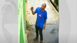 Homem foi flagrado arrombado imóvel em Jaraguá - Foto: Reprodução/TV Pajuçara