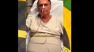 Imagem Na UTI, Bolsonaro convoca aliados para novo ato por anistia ao 8/1