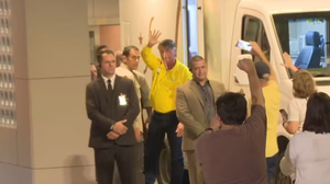 Bolsonaro chega a hospital em Brasília - Foto: Reprodução