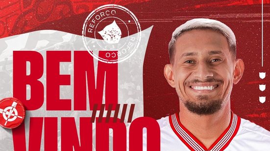 Breno Herculano é o novo reforço do Galo. Jogador chega após acerto entre CRB e Goiás na negociação que envolveu Anselmo Ramon - Divulgação / CRB