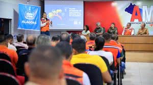 Defesa Civil apresenta plano estadual para respostas a desastres para período chuvoso - Thiago Sampaio / Agência Alagoas