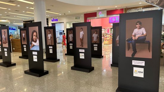 Imagem Mês do Autismo: Parque Shopping sedia a exposição “O autismo não tem cara"