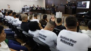 Segundo dia do julgamento do caso Roberta Dias em Penedo - Divulgação / MP-AL