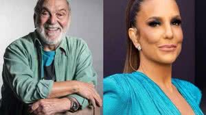 Imagem Lima Duarte conta que Ivete Sangalo o surpreendeu com ligação de madrugada