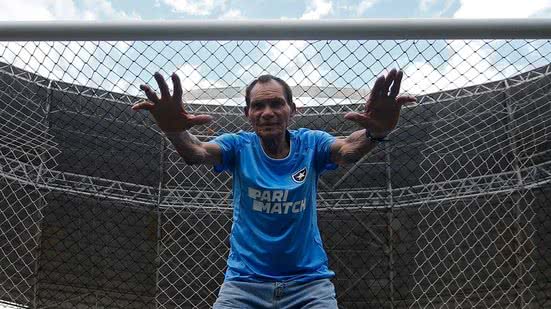 O ex-goleiro Manga faleceu aos 87 anos no Rio de Janeiro - Vitor Silva / Botafogo