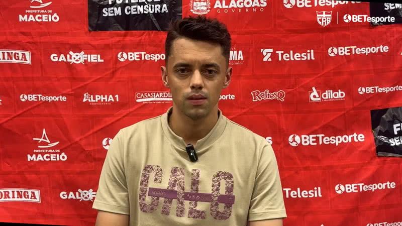 Titular do CRB comenta sobre crise no Santos e projeta duelo da Copa do ...