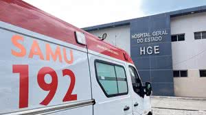 Homem ferido foi levado ao HGE para receber atendimento médico - Foto: Arquivo/ Agência Alagoas